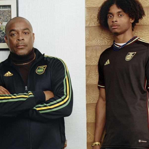 Maillot Adidas Jamaica 23 Away Marron Nuit