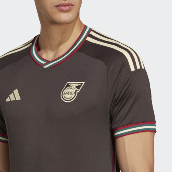 Maillot Adidas Jamaica 23 Away Marron Nuit