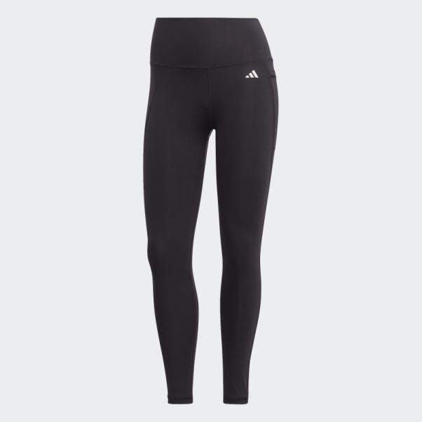 Legging Optime Stash Pocket Taille Haute 7/8 Noir Adidas