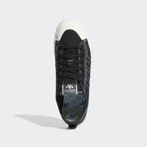 Nizza Rf Chaussures Noir Adidas