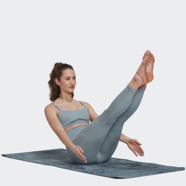 Brassière Légère Adidas Yoga Studio Gris