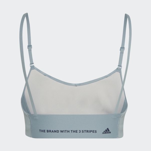 Brassière Légère Adidas Yoga Studio Gris