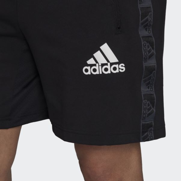 Short Noir Aeroready Conçu Pour Déplacer Le Logo Sport Motion Adidas