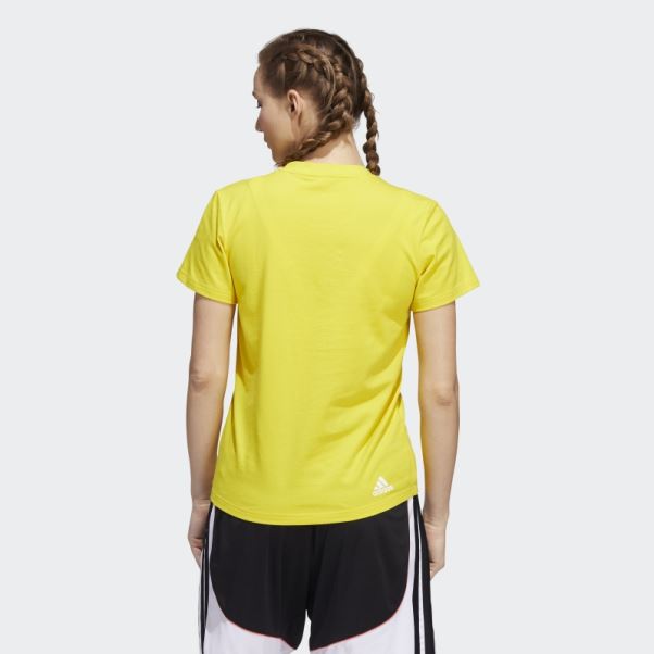 T-shirt Lailaa Jaune Adidas
