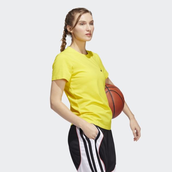 T-shirt Lailaa Jaune Adidas