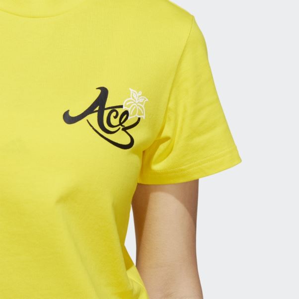T-shirt Lailaa Jaune Adidas
