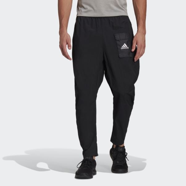 Pantalon 7/8 Tissé Essentiel Brandlove Adidas Noir