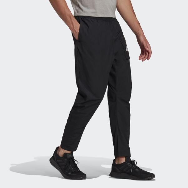 Pantalon 7/8 Tissé Essentiel Brandlove Adidas Noir