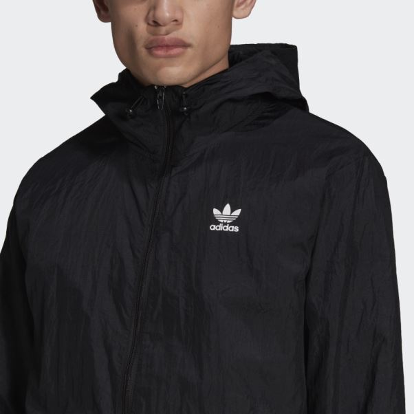 Coupe-vent Adidas Adicolor Essentials Trèfle Noir