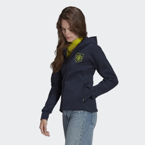 Veste Hymne Manchester United Adidas Encre