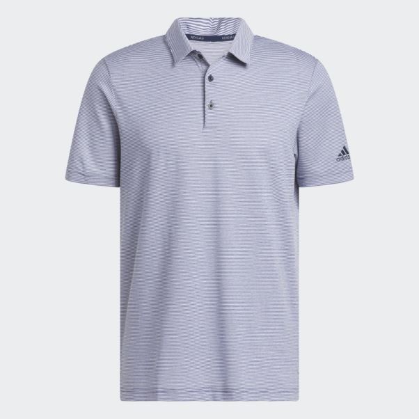 Polo à Rayures Ottomanes Bleu Marine Adidas