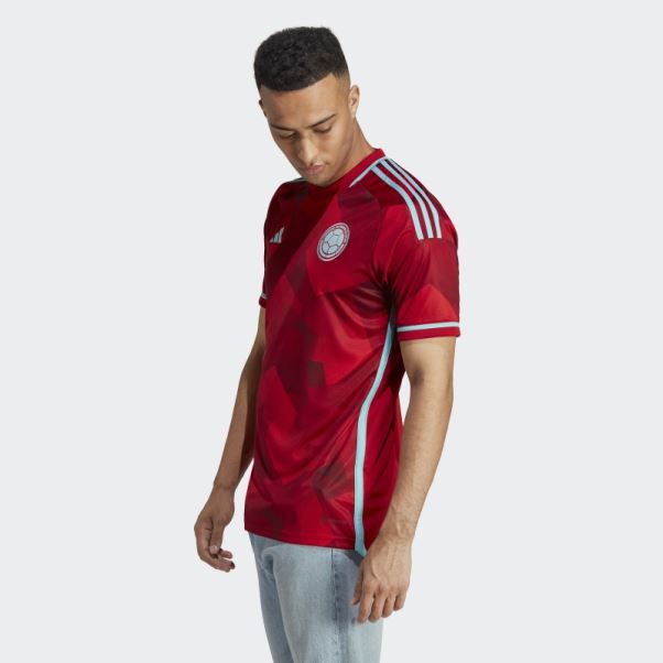 Maillot Colombia 22 Extérieur Rouge Adidas