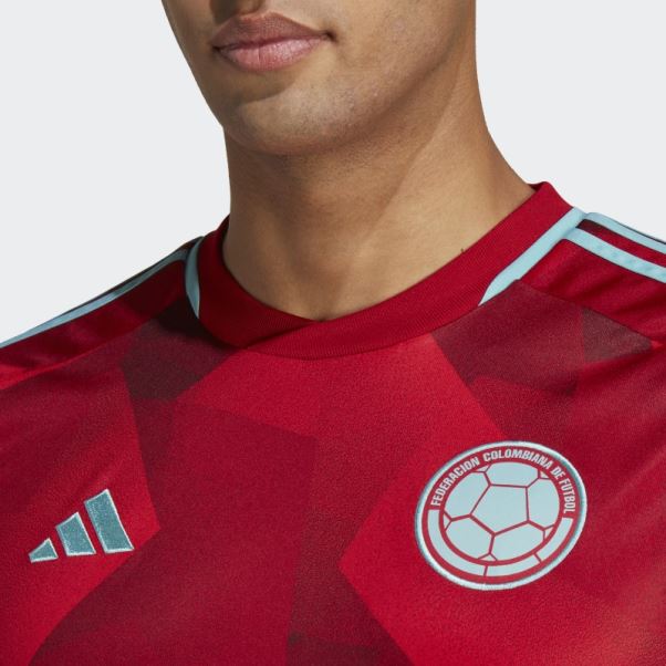 Maillot Colombia 22 Extérieur Rouge Adidas
