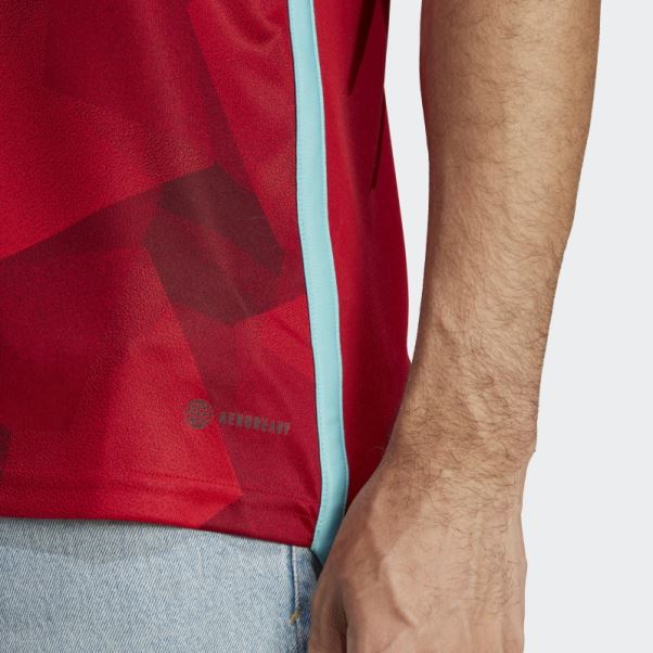Maillot Colombia 22 Extérieur Rouge Adidas