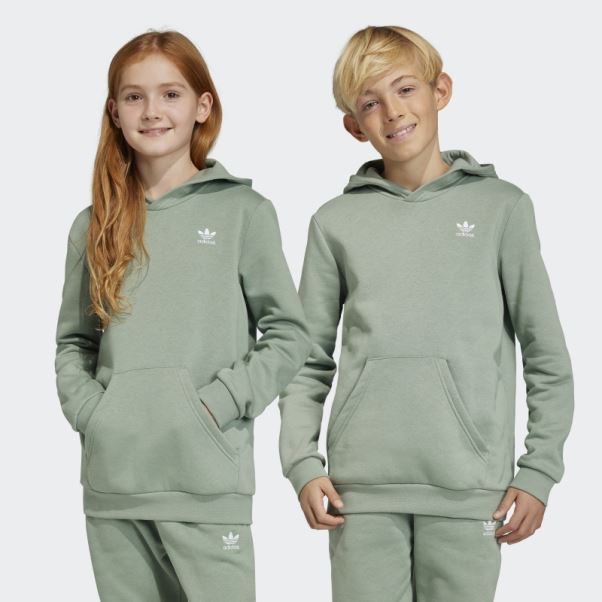 Sweat Adidas Adicolor Vert Argent