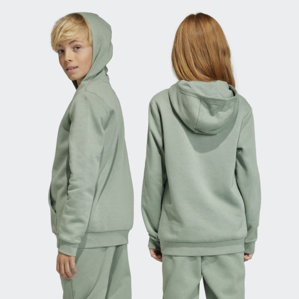 Sweat Adidas Adicolor Vert Argent