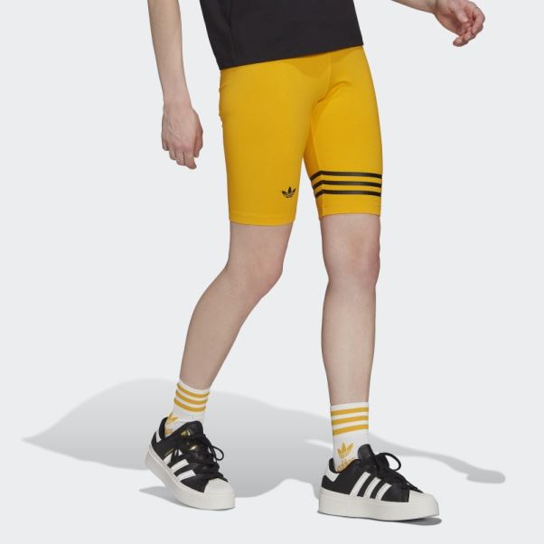 Legging Vélo Adicolor Neuclassics Adidas Or