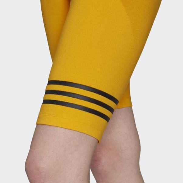 Legging Vélo Adicolor Neuclassics Adidas Or