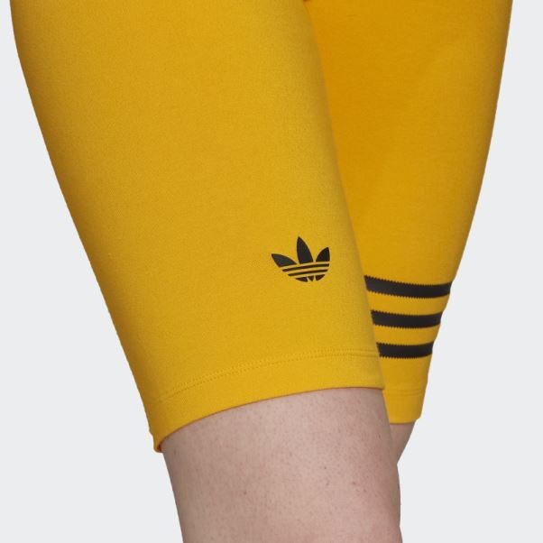 Legging Vélo Adicolor Neuclassics Adidas Or