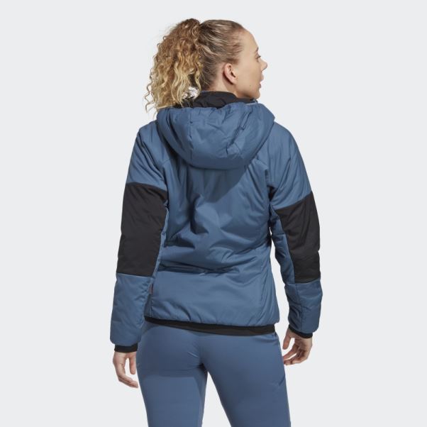 Acier Terrex Techrock Stretch Primaloft Veste à Capuche Adidas