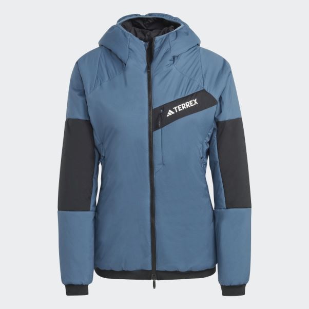 Acier Terrex Techrock Stretch Primaloft Veste à Capuche Adidas