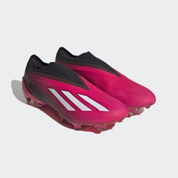 Chaussures De Football Pour Terrain Sec X Speedportal+ Rose Adidas