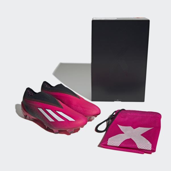 Chaussures De Football Pour Terrain Sec X Speedportal+ Rose Adidas
