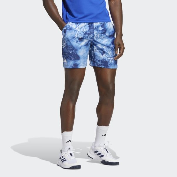 Short Graphique Adidas Melbourne Ergo Tennis Blanc Chaud