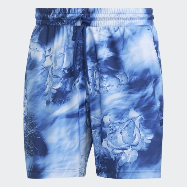 Short Graphique Adidas Melbourne Ergo Tennis Blanc Chaud
