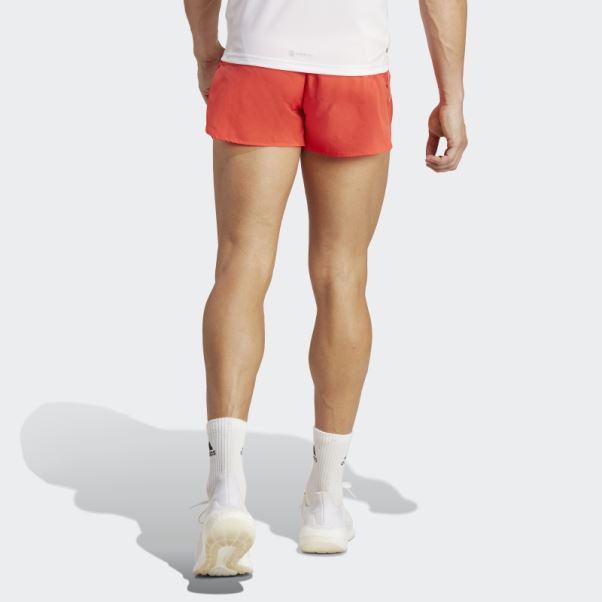 Short Fendu Adidas Own The Run Rouge