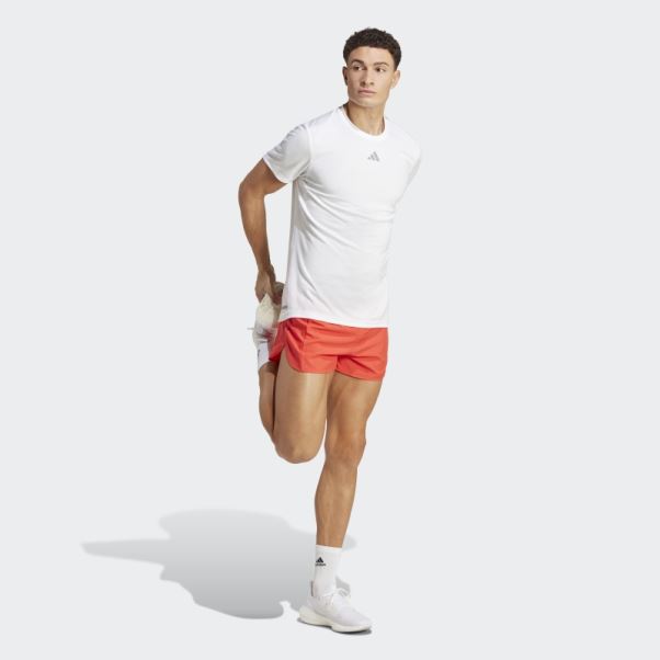 Short Fendu Adidas Own The Run Rouge