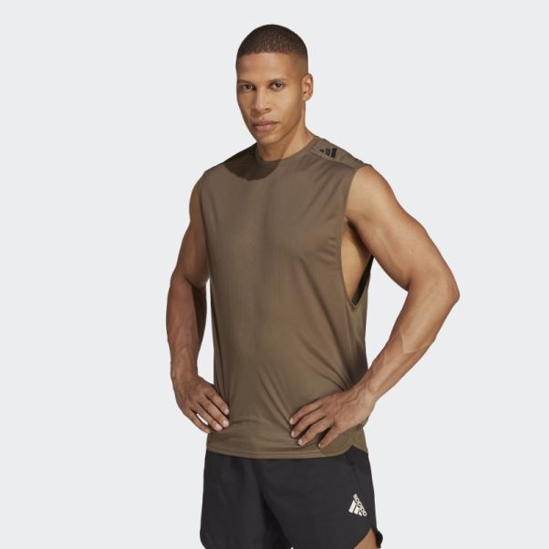 Conçu Pour L'entraînement Pro Series Hiit Débardeur Organisé Par Cody Rigsby Olive Adidas