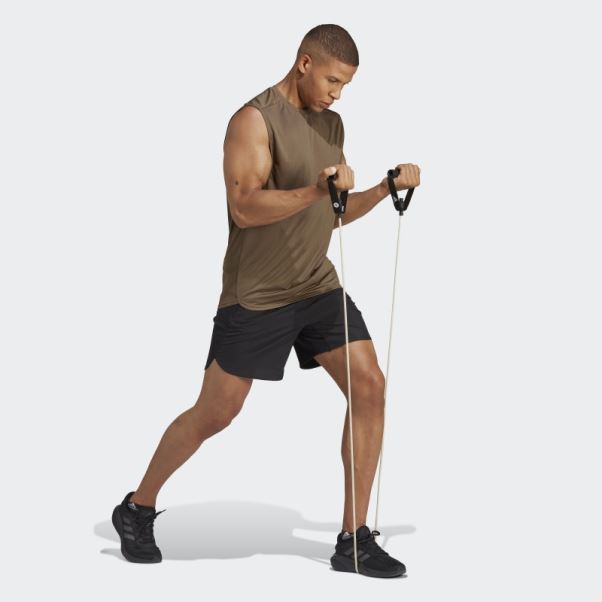 Conçu Pour L'entraînement Pro Series Hiit Débardeur Organisé Par Cody Rigsby Olive Adidas