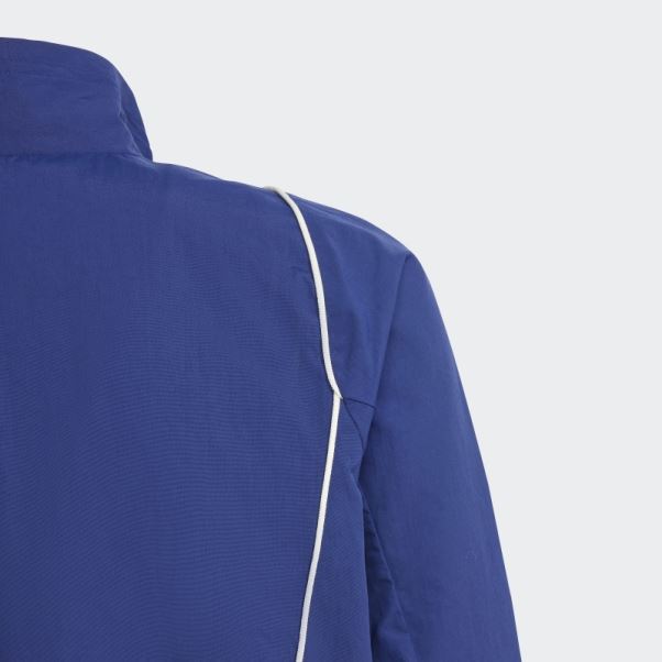 Italy Tiro 23 Presentation Track Top Bleu Foncé Adidas Stylé
