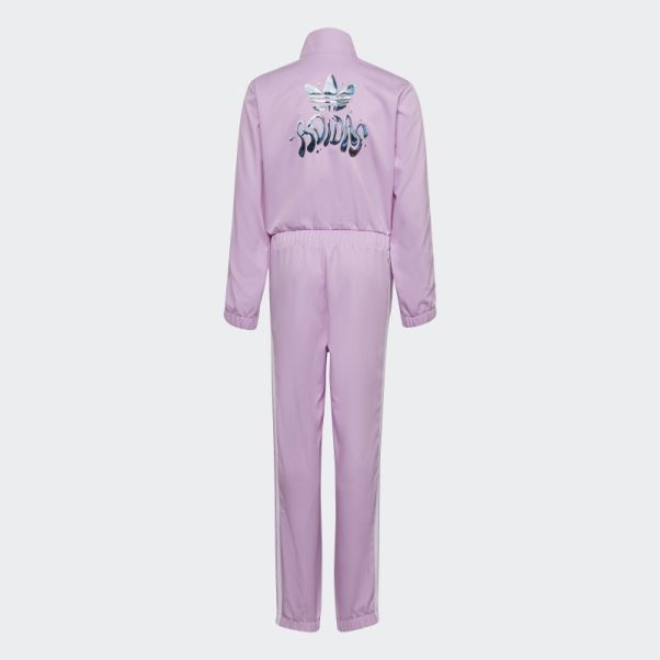 Combinaison Graphique Lilas Adidas