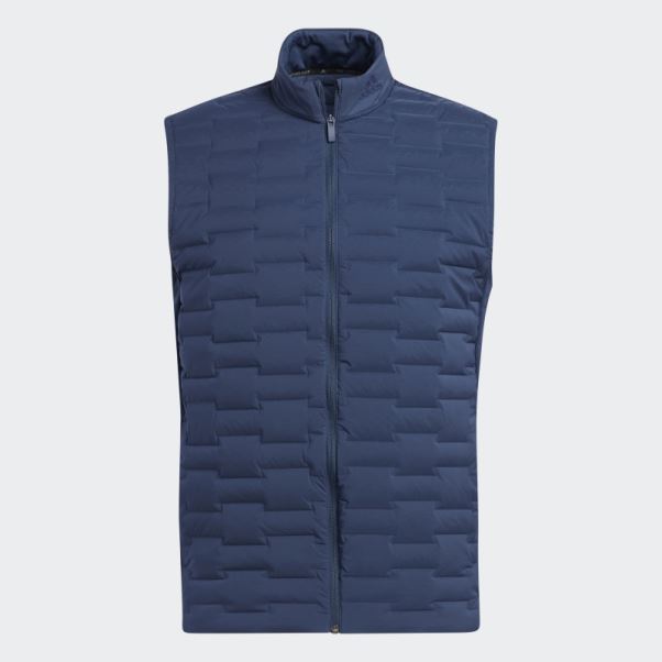 Gilet Matelassé Zip Intégral Frostguard Bleu Marine Adidas