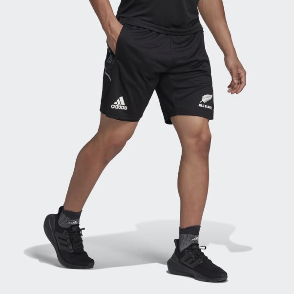Short De Rugby All Blacks Adidas Noir