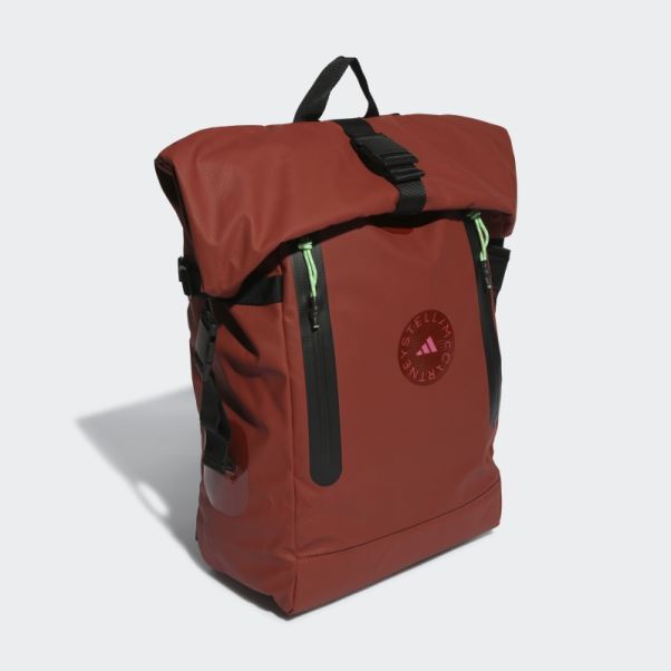 Adidas By Stella Mccartney Sac à Dos Sépia Chaud