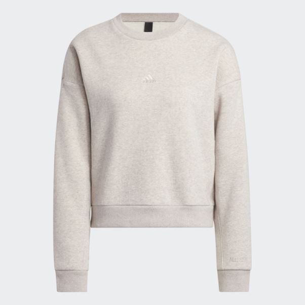 Sweat Polaire All Szn Adidas Taupe Mel