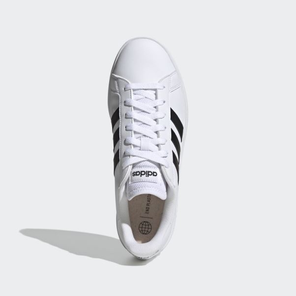 Adidas Grand Court Td Lifestyle Court Casual Chaussures Noir Chaud
