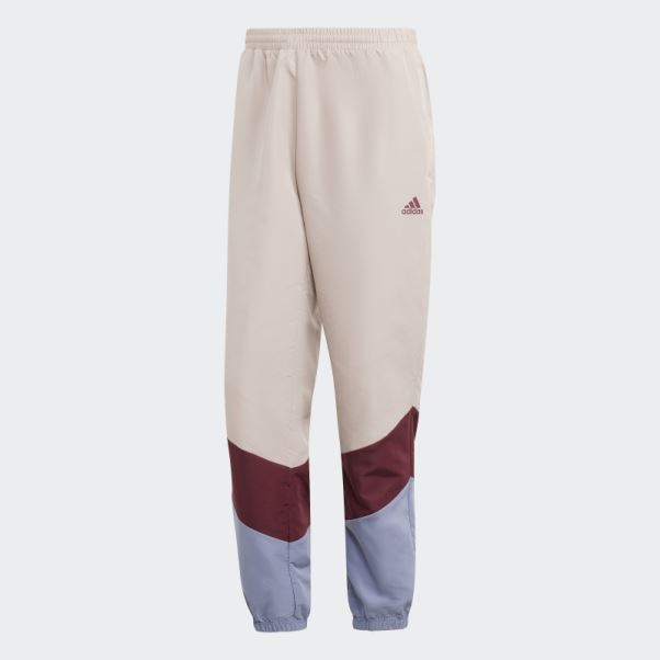 élégant Survêtement Adidas Colorblock Rouge