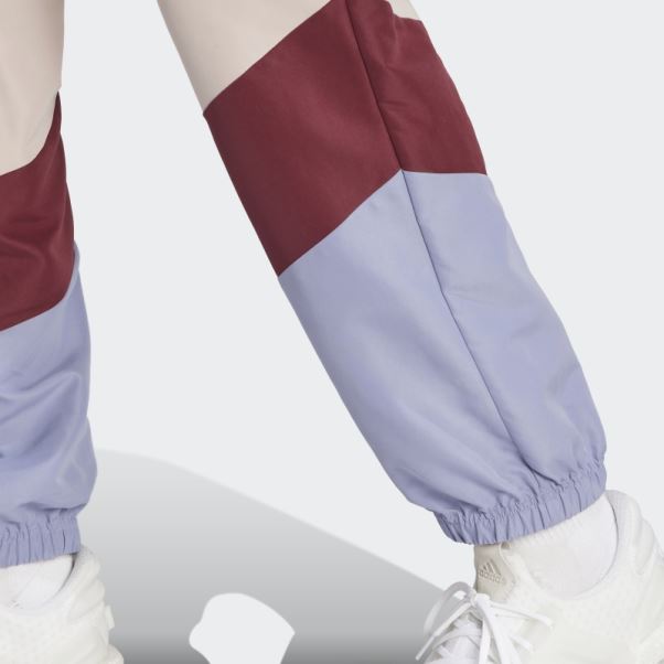 élégant Survêtement Adidas Colorblock Rouge