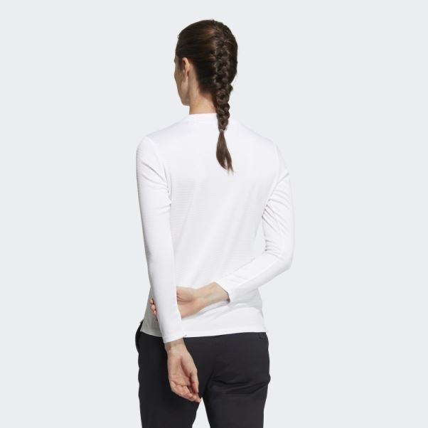 Made To Be Remade Chemise Manches Longues Col Montant Adidas Blanc
