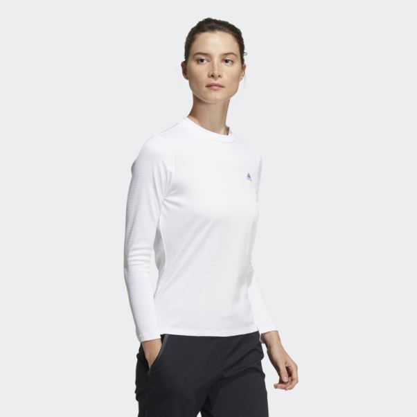Made To Be Remade Chemise Manches Longues Col Montant Adidas Blanc