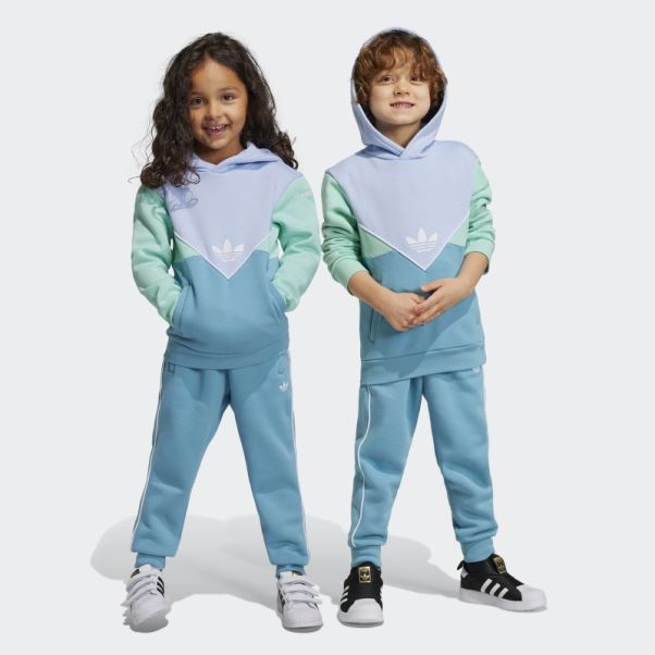 Adidas Adicolor Sweat à Capuche Bleu