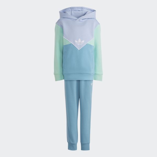 Adidas Adicolor Sweat à Capuche Bleu