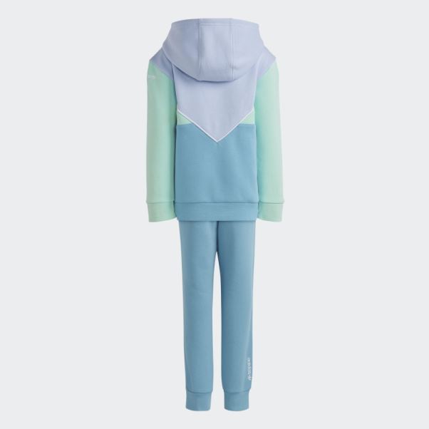 Ensemble Sweat Adidas Adicolor Bleu