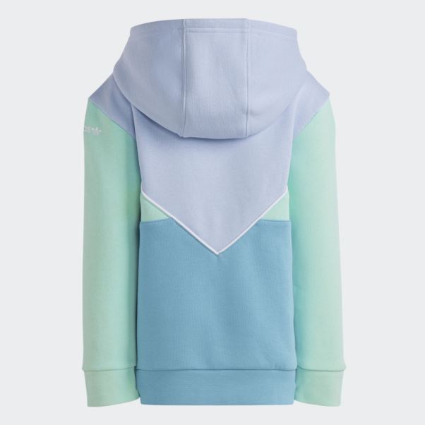 Ensemble Sweat Adidas Adicolor Bleu