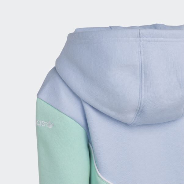 Ensemble Sweat Adidas Adicolor Bleu