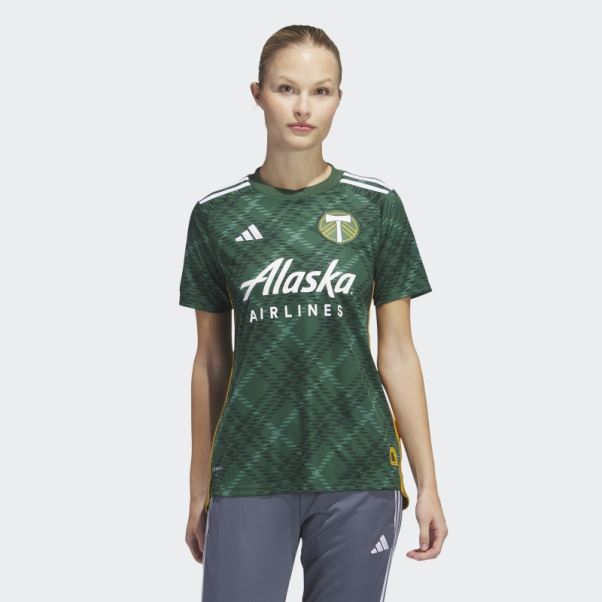 Maillot Domicile Portland Timbers 23/24 Adidas Tech Forest